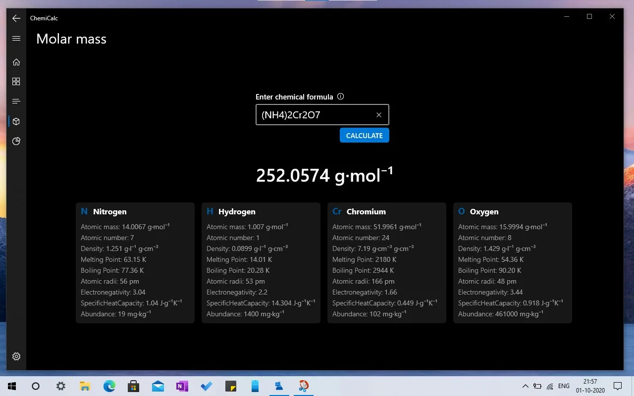 ChemiCalc: Everything Chemistry screenshot 4