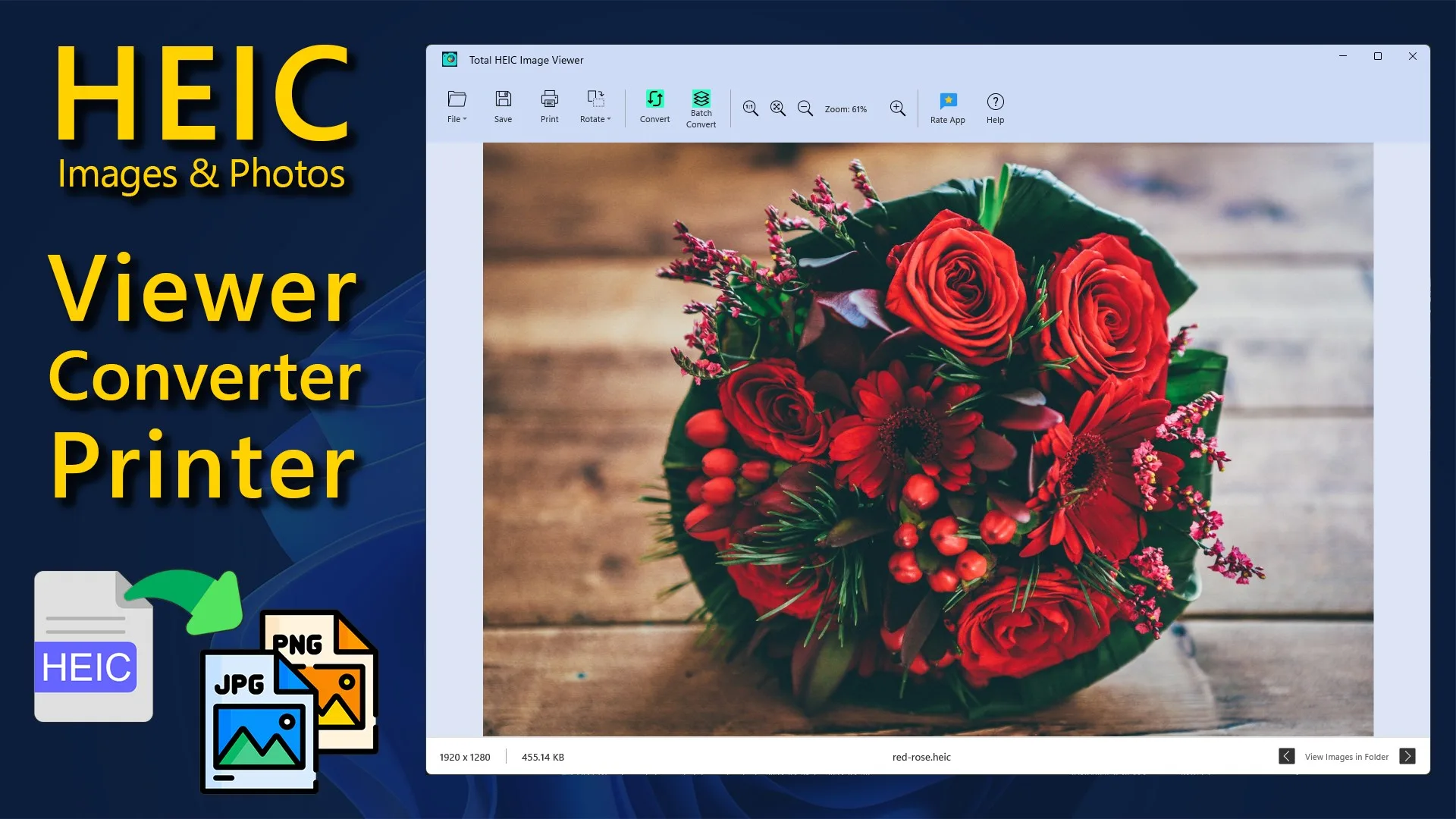 Total HEIC Viewer Converter screenshot 1