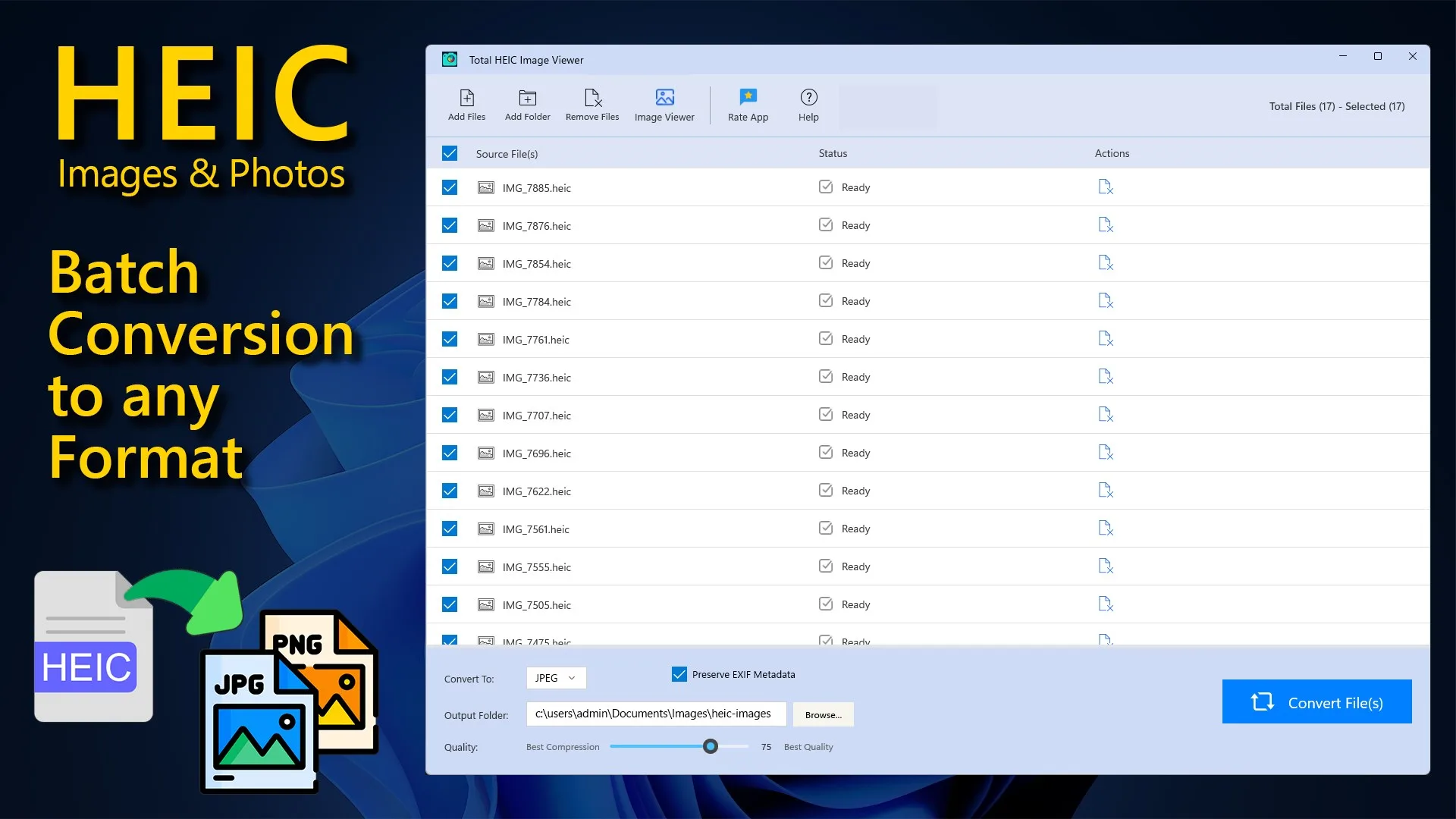 Total HEIC Viewer Converter screenshot 3