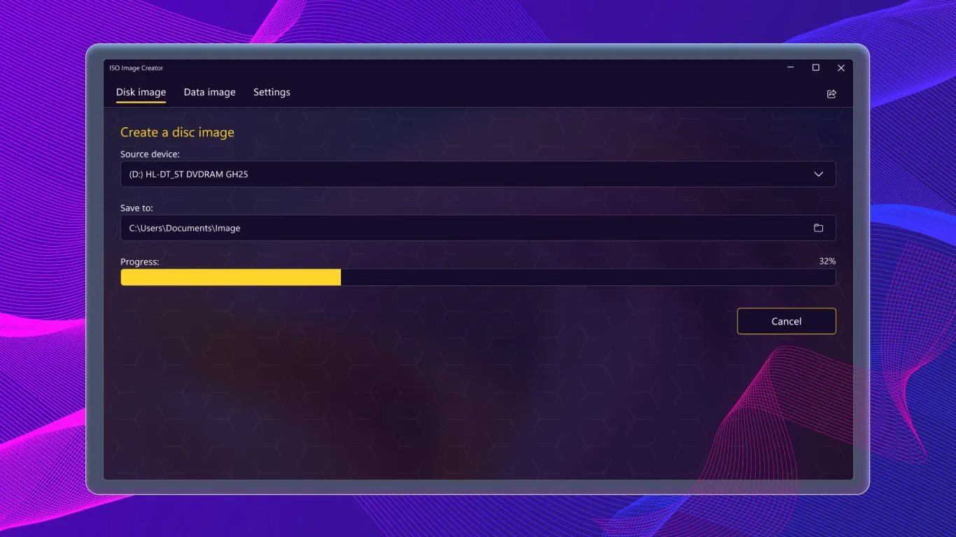 ISO Image Creator screenshot 1