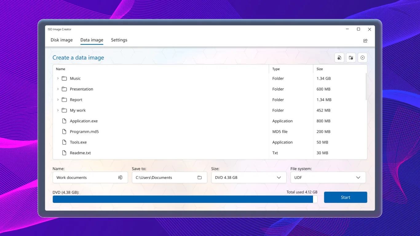 ISO Image Creator screenshot 4