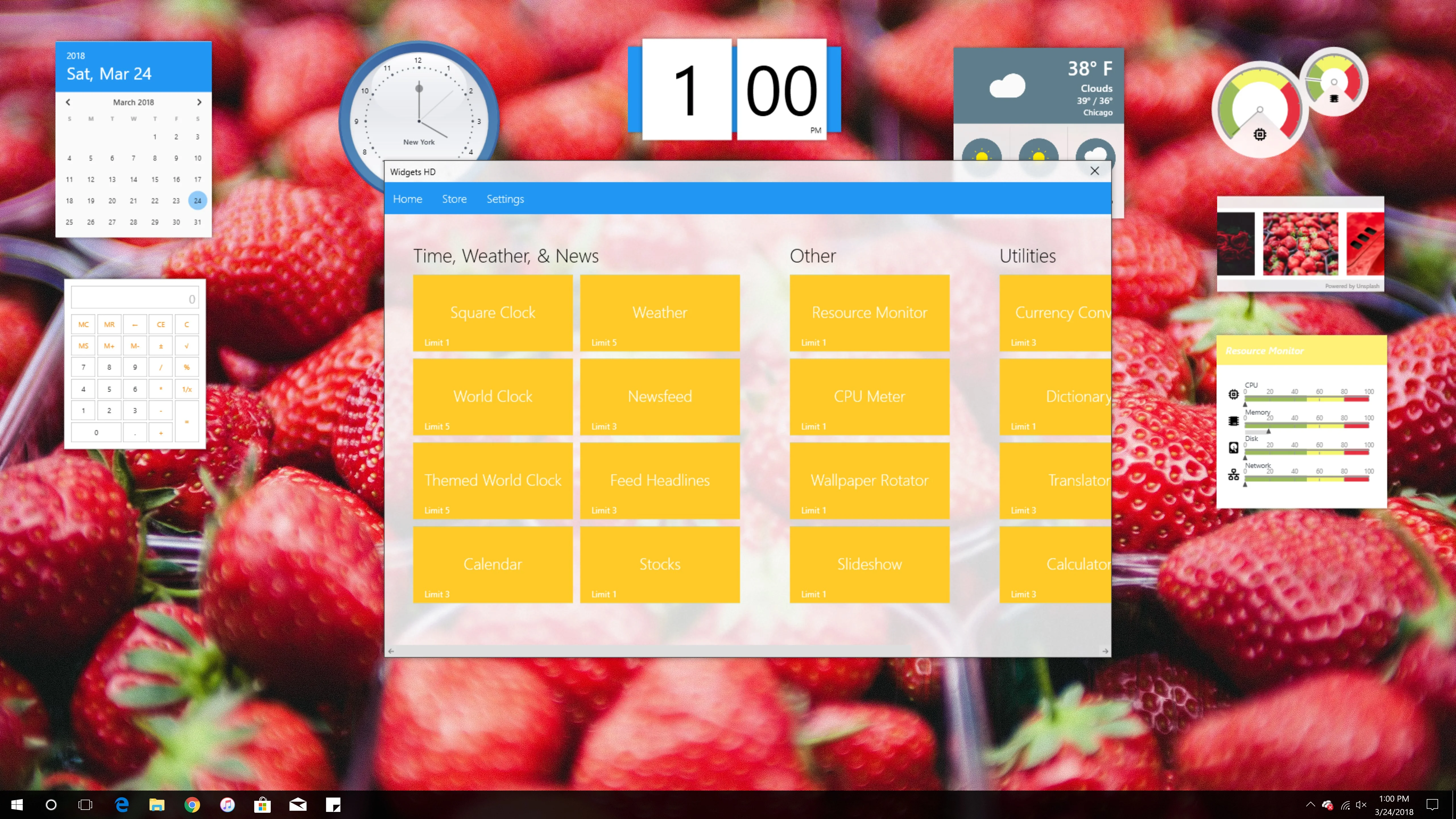 Desktop Gadgets screenshot 5