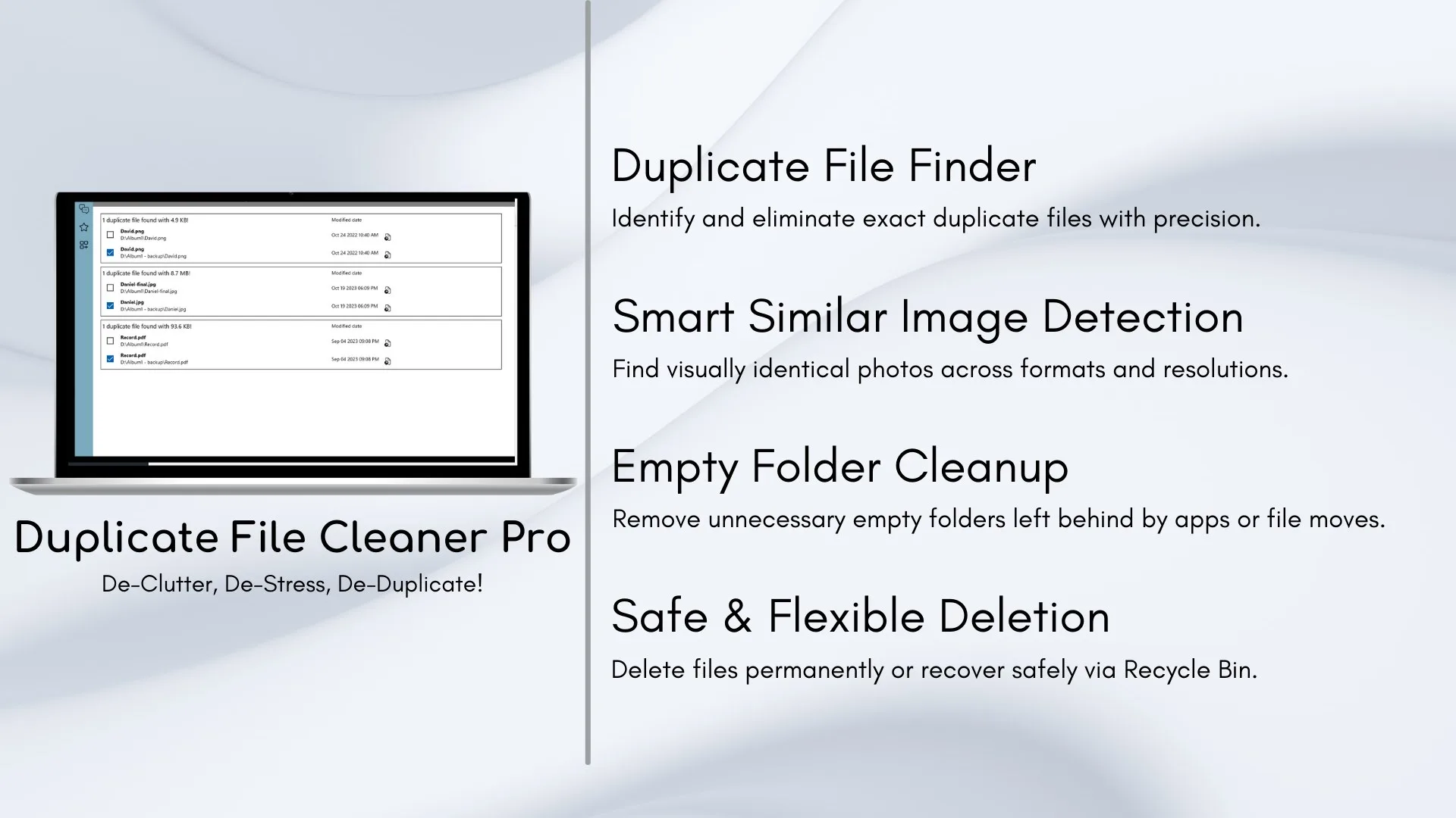 Duplicate File Cleaner Pro screenshot 4