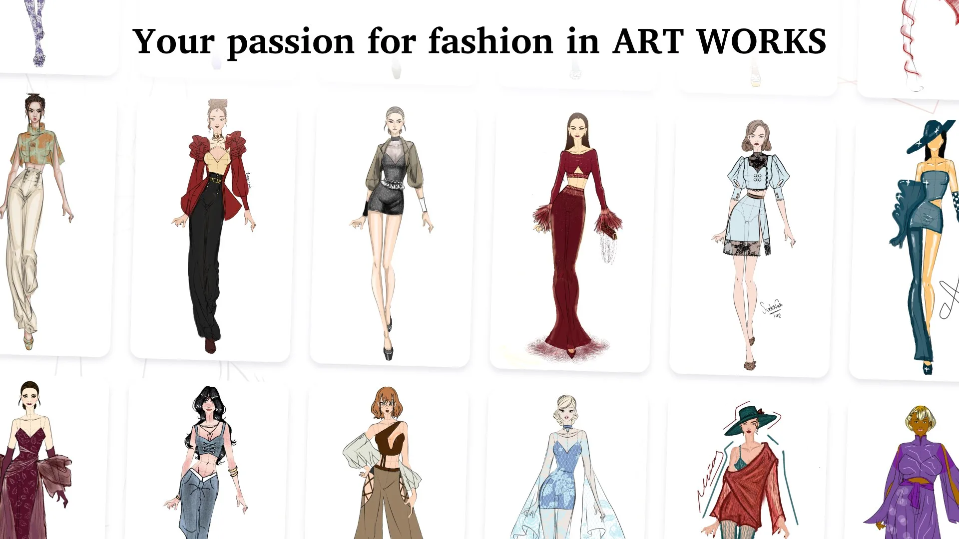 Fashion Design Drawing - Create Sketches & Outfit Illustrations screenshot 4