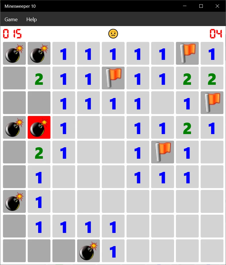 Minesweeper 10 screenshot 1