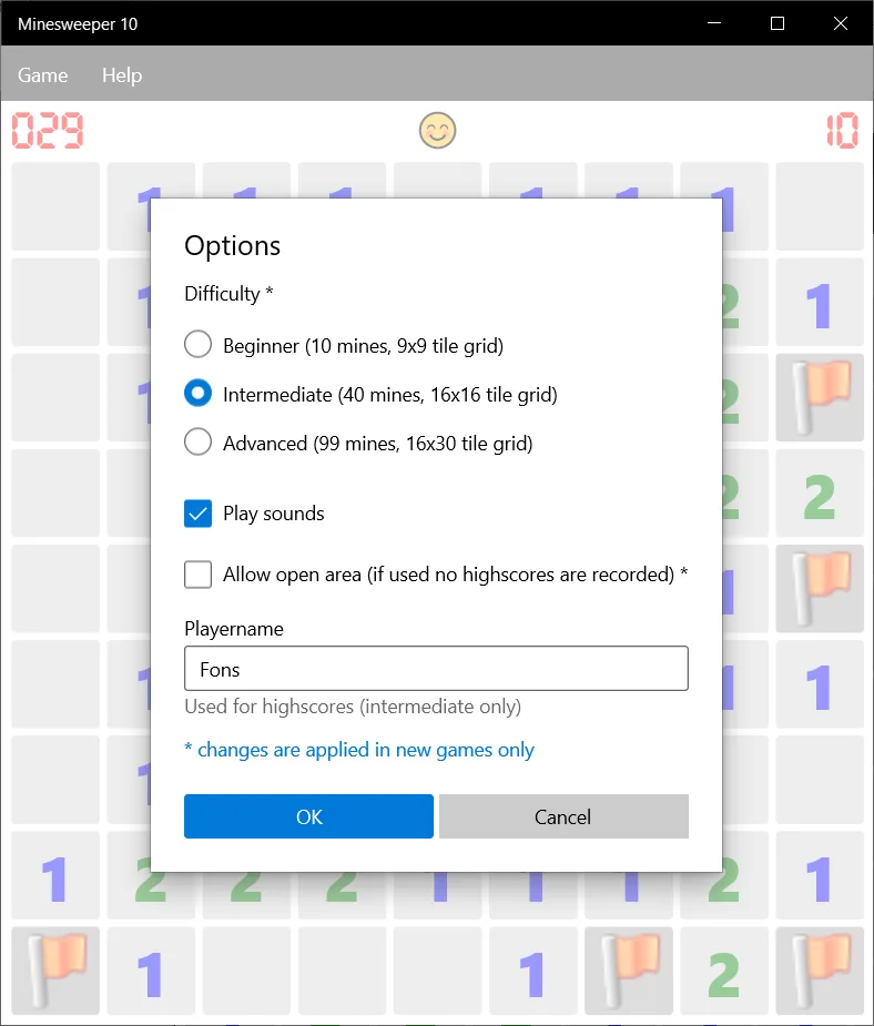 Minesweeper 10 screenshot 2