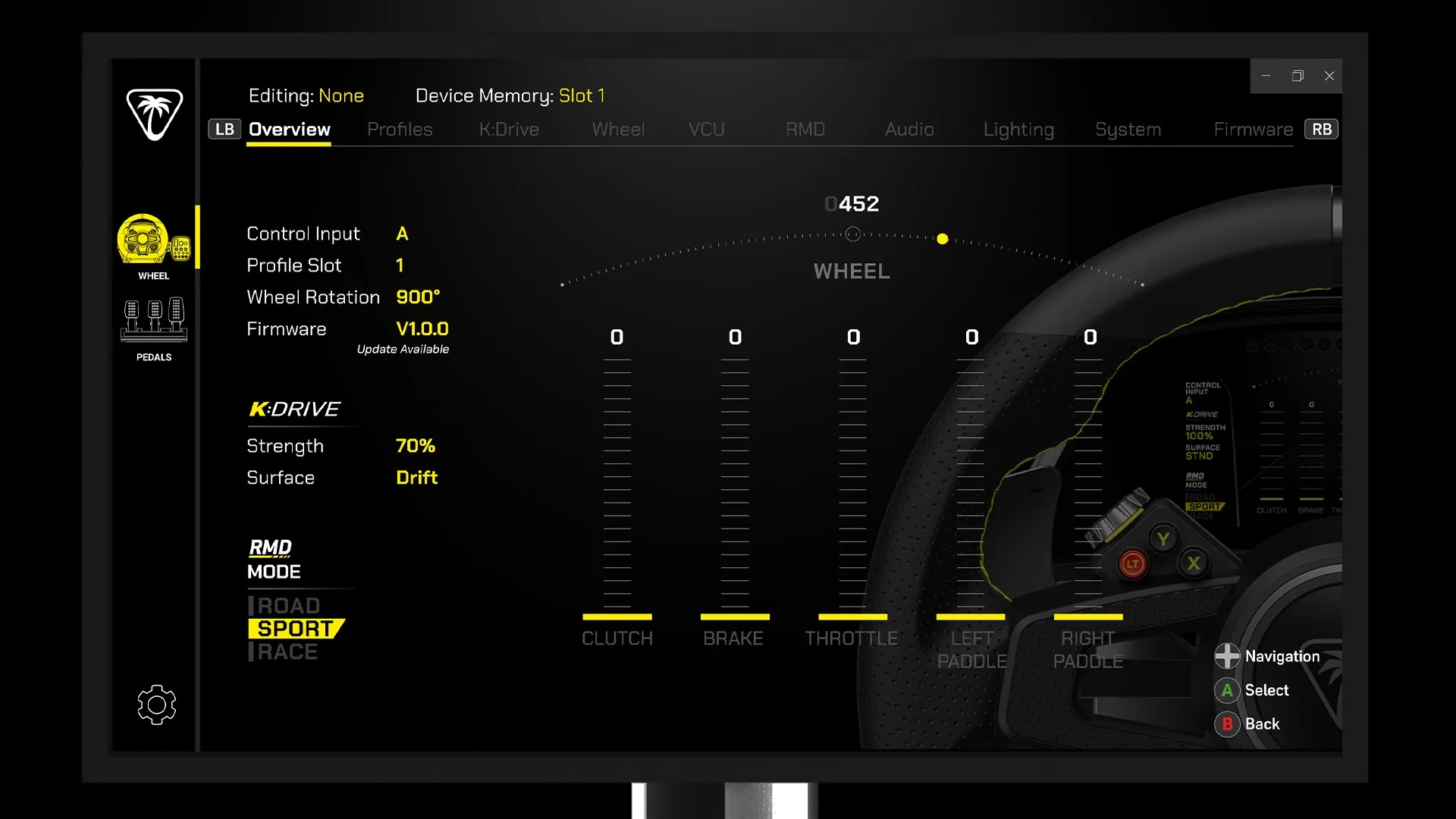 Turtle Beach VelocityOne Tuner screenshot 1