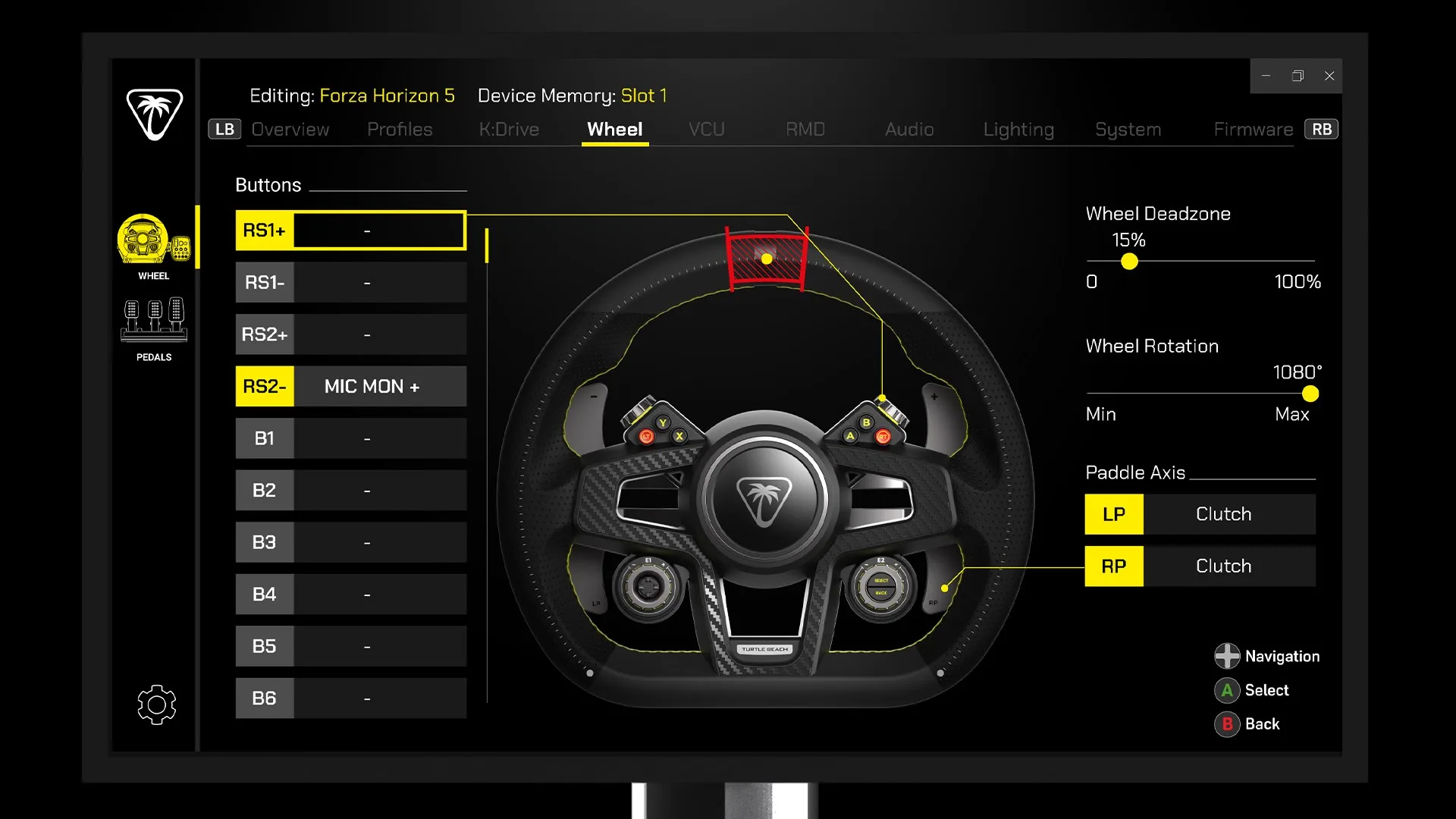 Turtle Beach VelocityOne Tuner screenshot 2