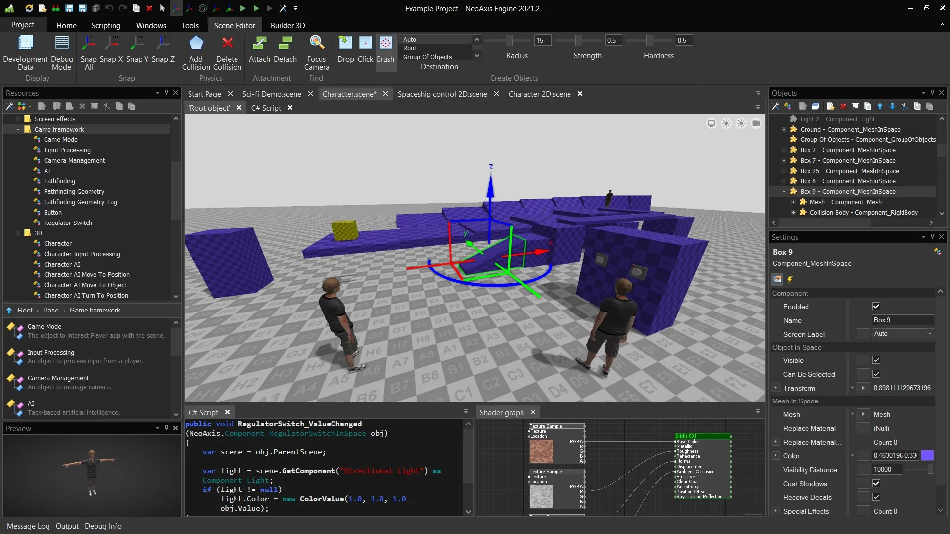 NeoAxis Engine screenshot 3