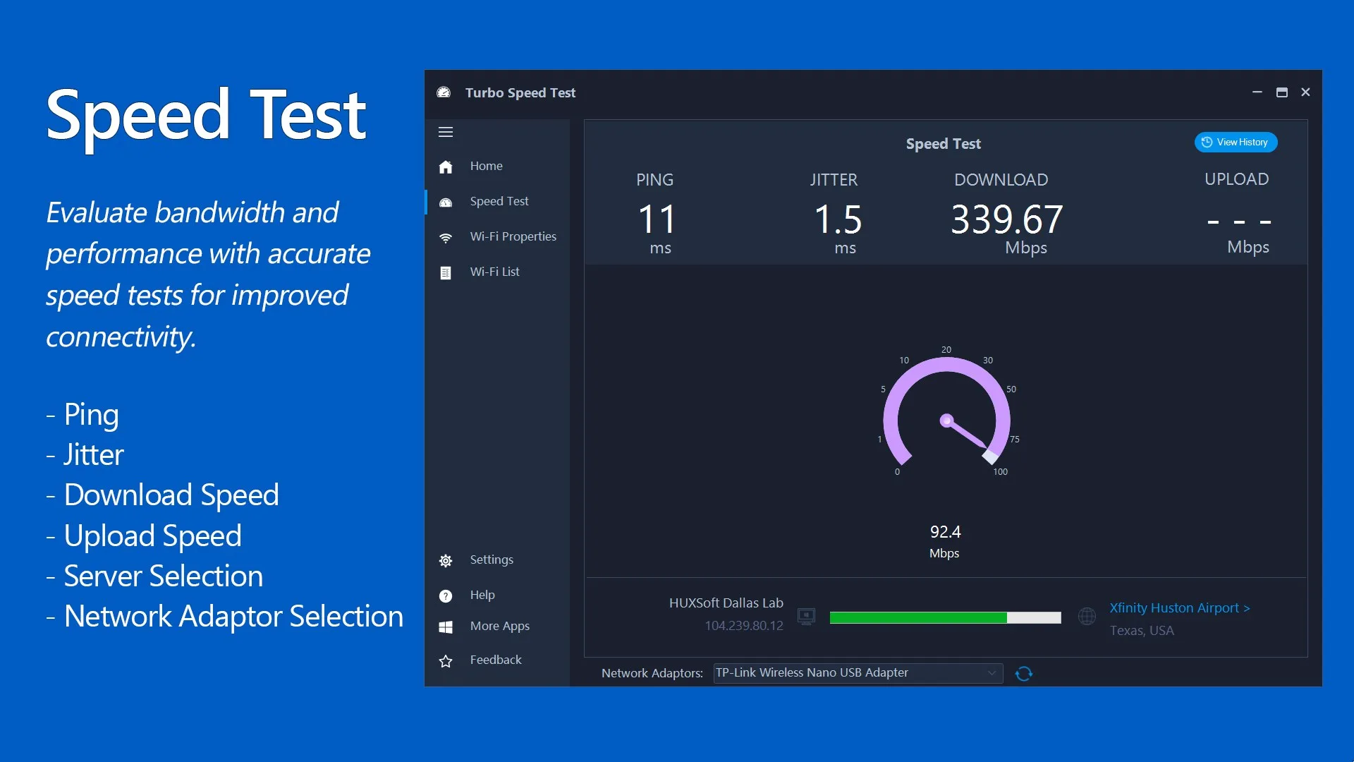 Turbo Speed Test screenshot 1
