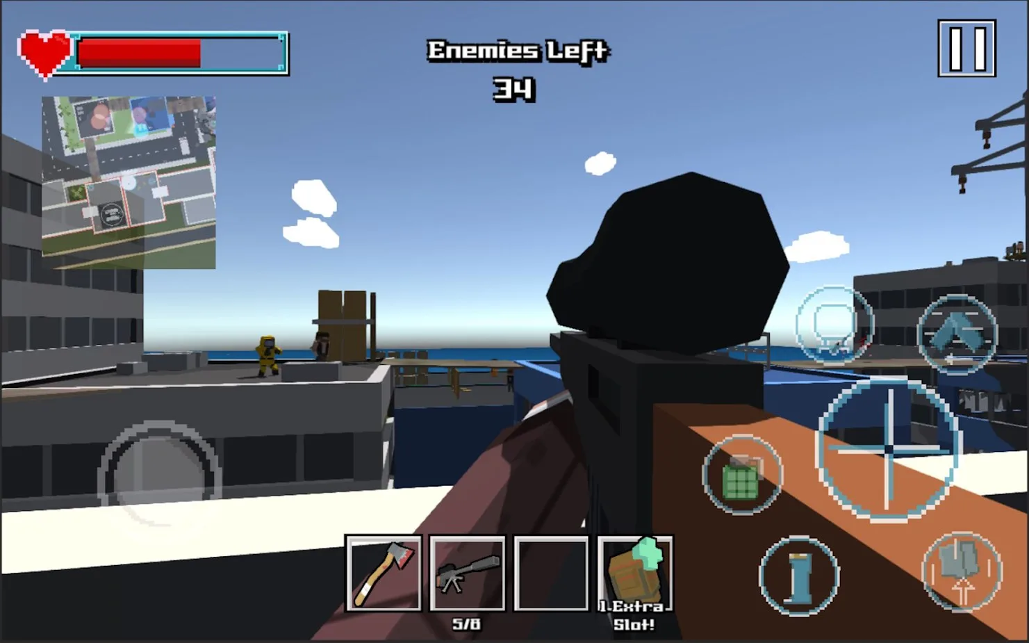 Sniper Shooter Blocky Hitman screenshot 1