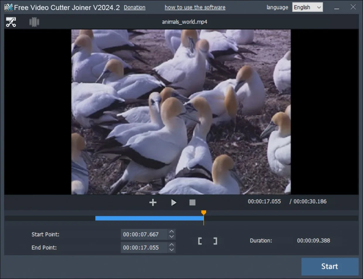 Free Video Cutter Joiner screenshot 2
