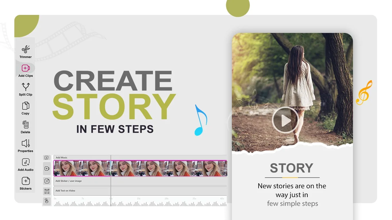 Video Editor and Slideshow Film Maker screenshot 1
