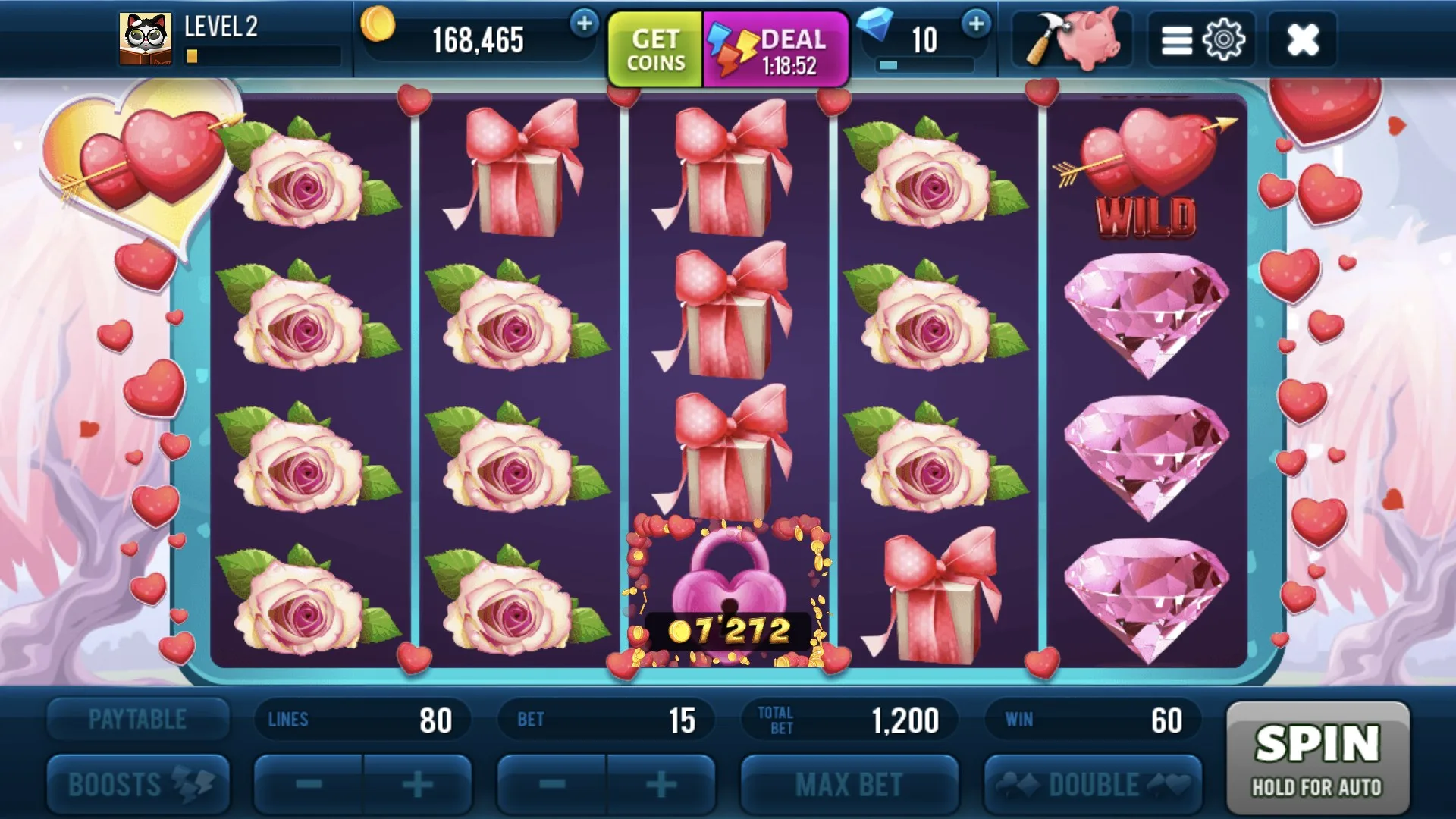 Love Day Slot Machine screenshot 5