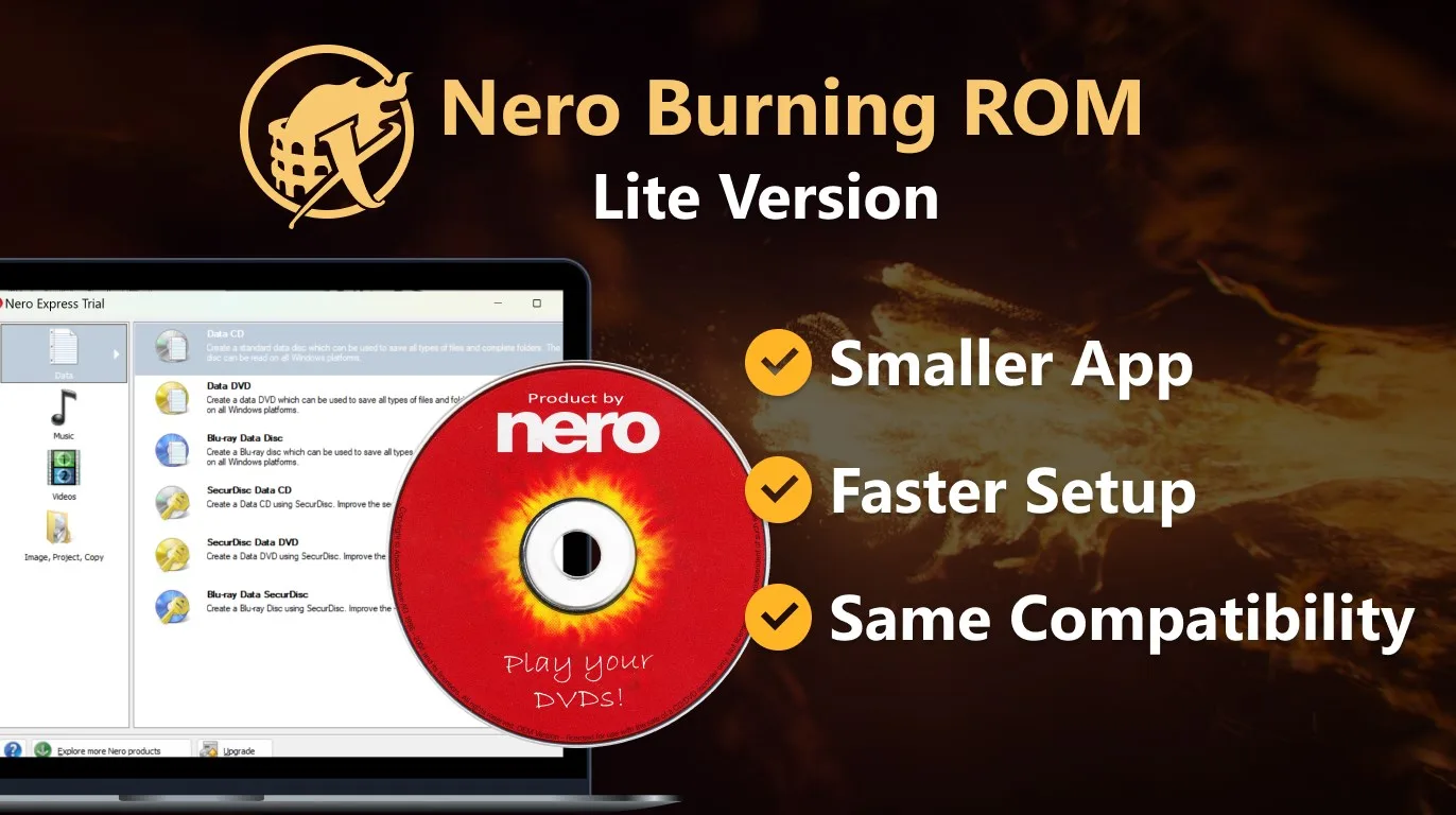DVD CD Blu-ray Burner - Nero Express screenshot 3