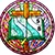 Stained Glass Color by Number - Adult Painting Book