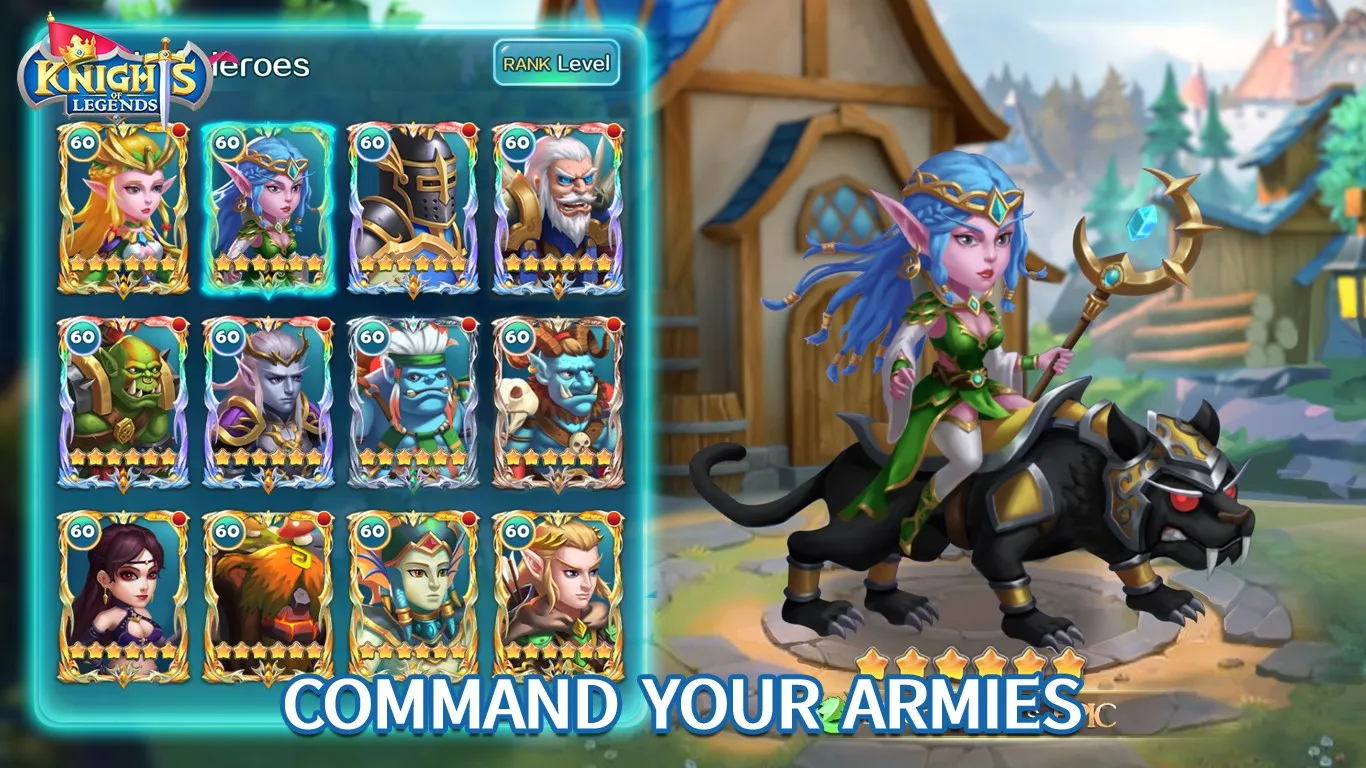 Knights of Legends: War Chess Adventure Game screenshot 2