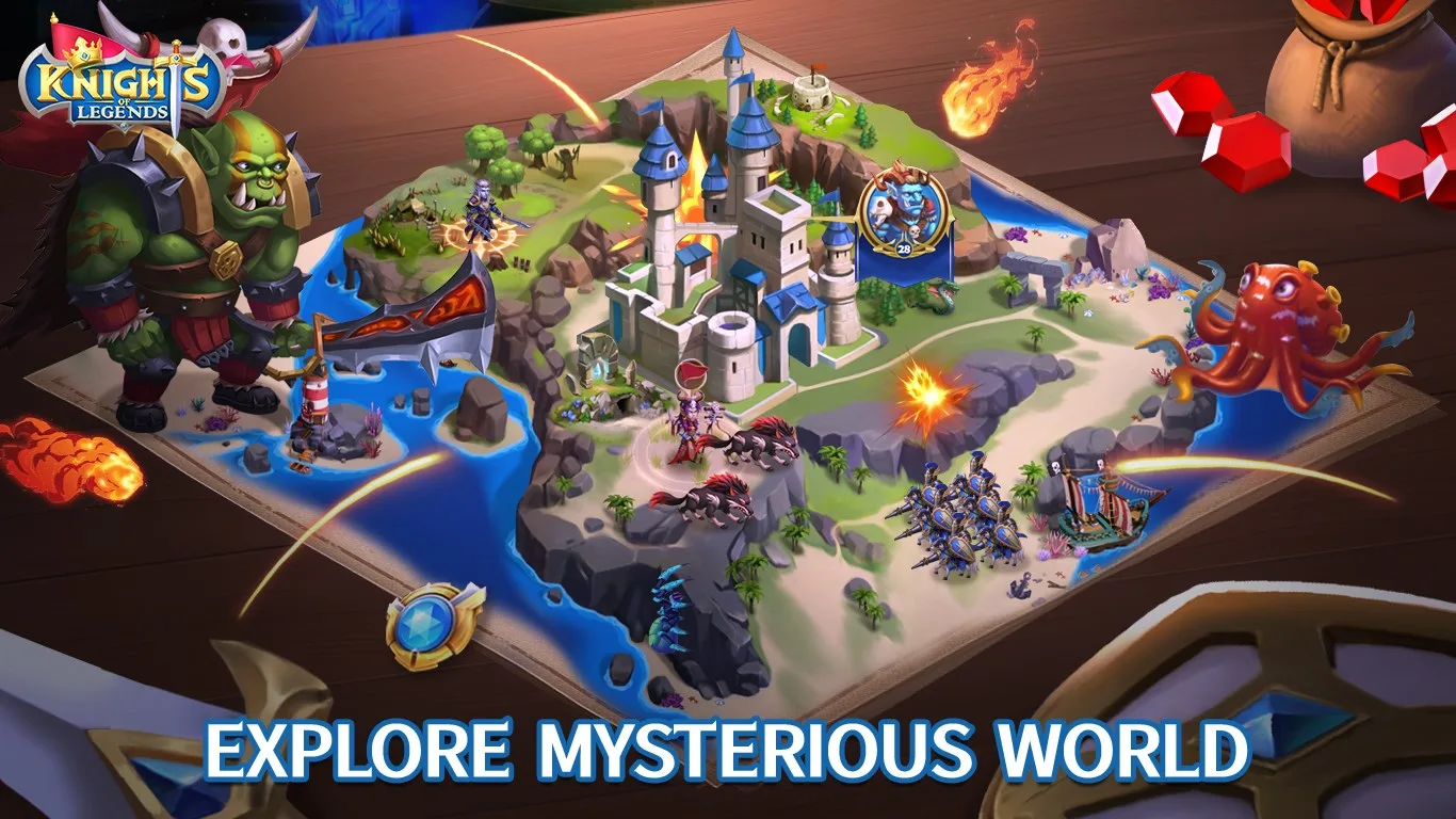Knights of Legends: War Chess Adventure Game screenshot 3