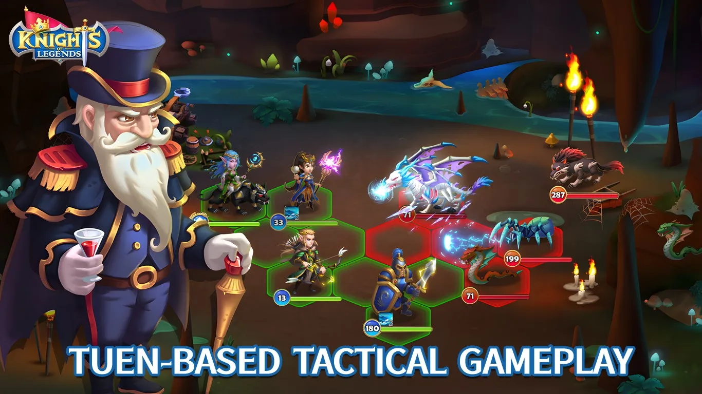 Knights of Legends: War Chess Adventure Game screenshot 5