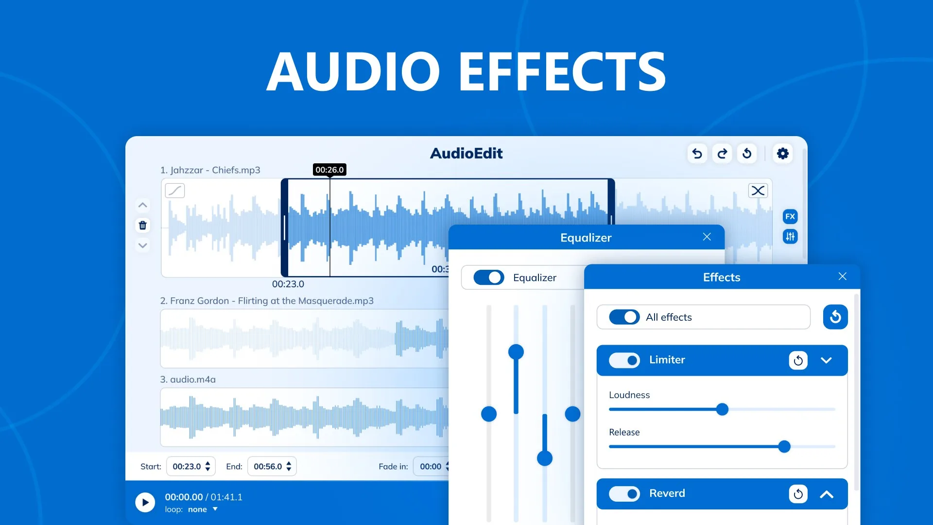 AUDIOEDIT: Audio Editing Controls screenshot 5