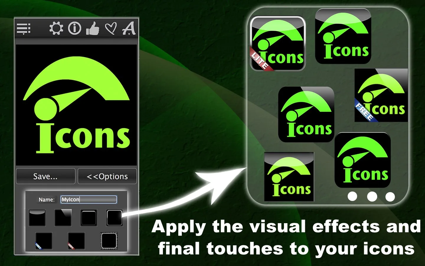 Quick Icons Lite screenshot 3