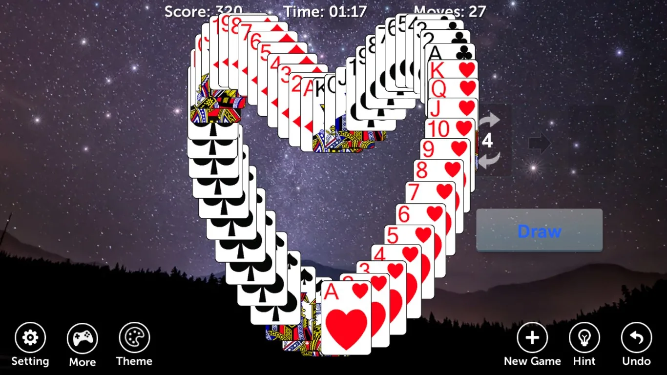Pyramid Solitaire Pro!! screenshot 3