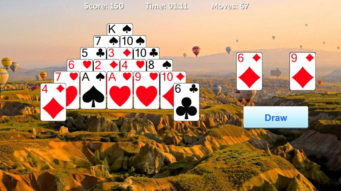 Pyramid Solitaire Pro!! screenshot 5
