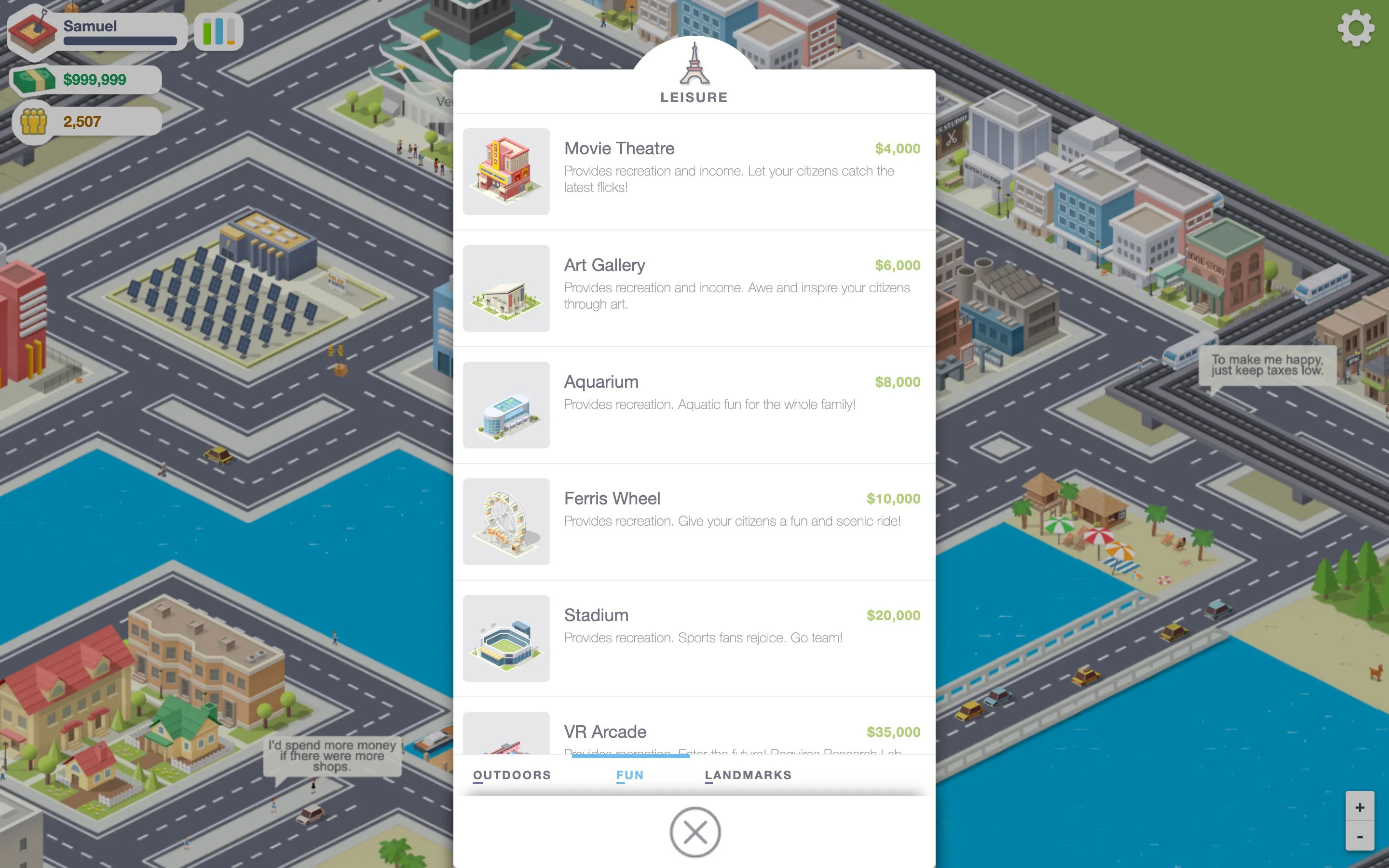 Pocket City: Windows Edition screenshot 2