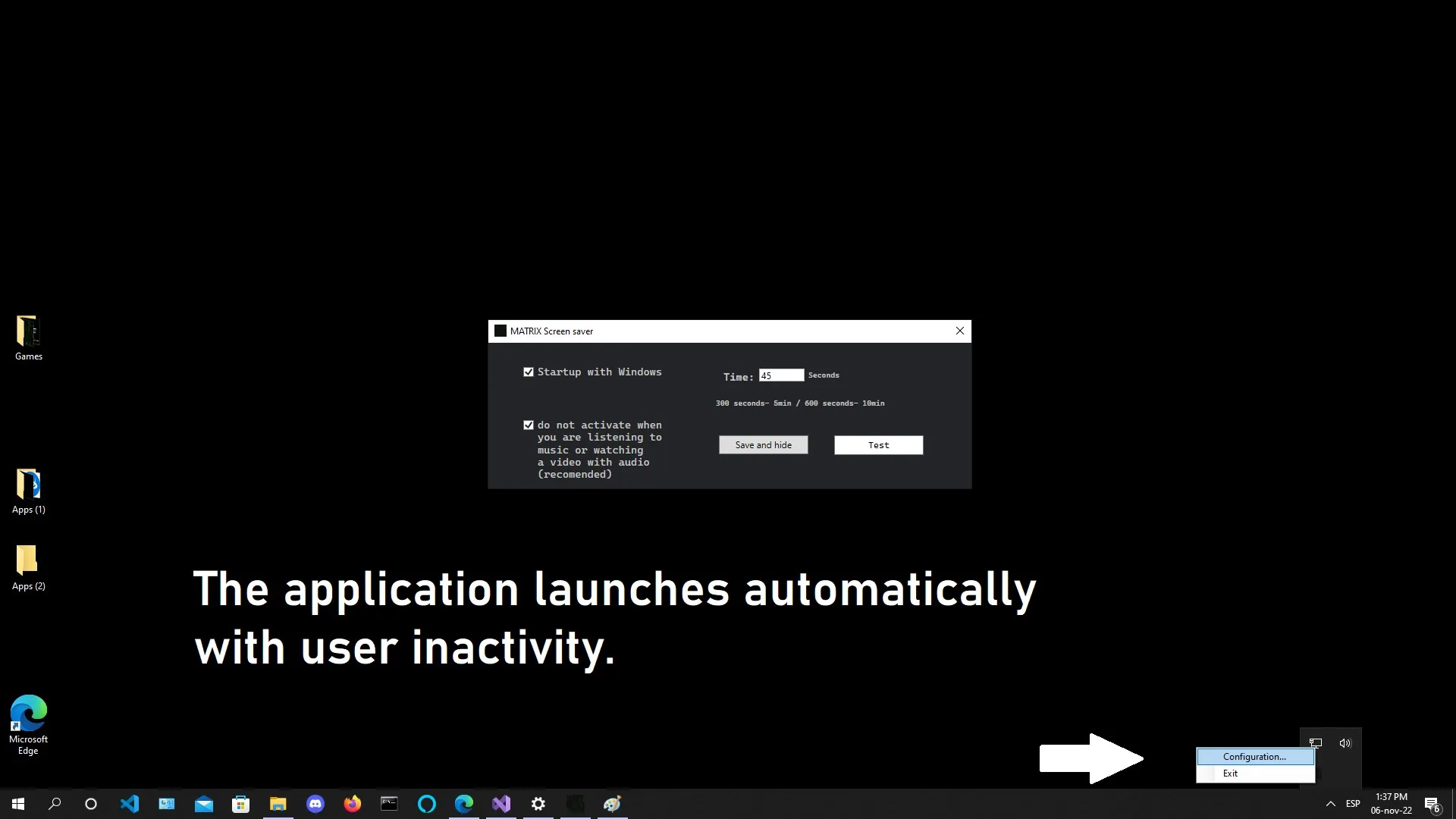 Matrix 4k Screen Saver Pro screenshot 3