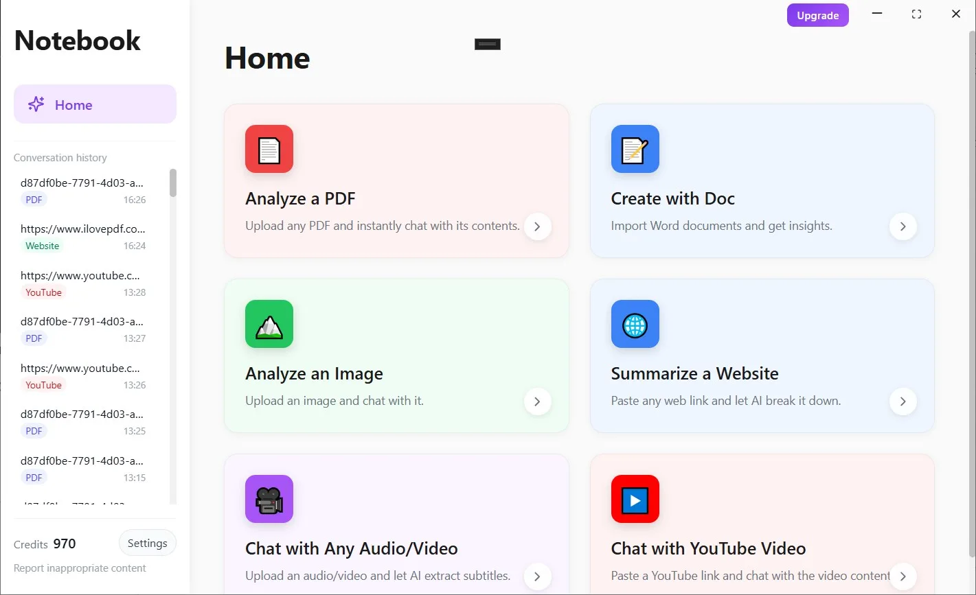 Notebook - AI Note Taker screenshot 1