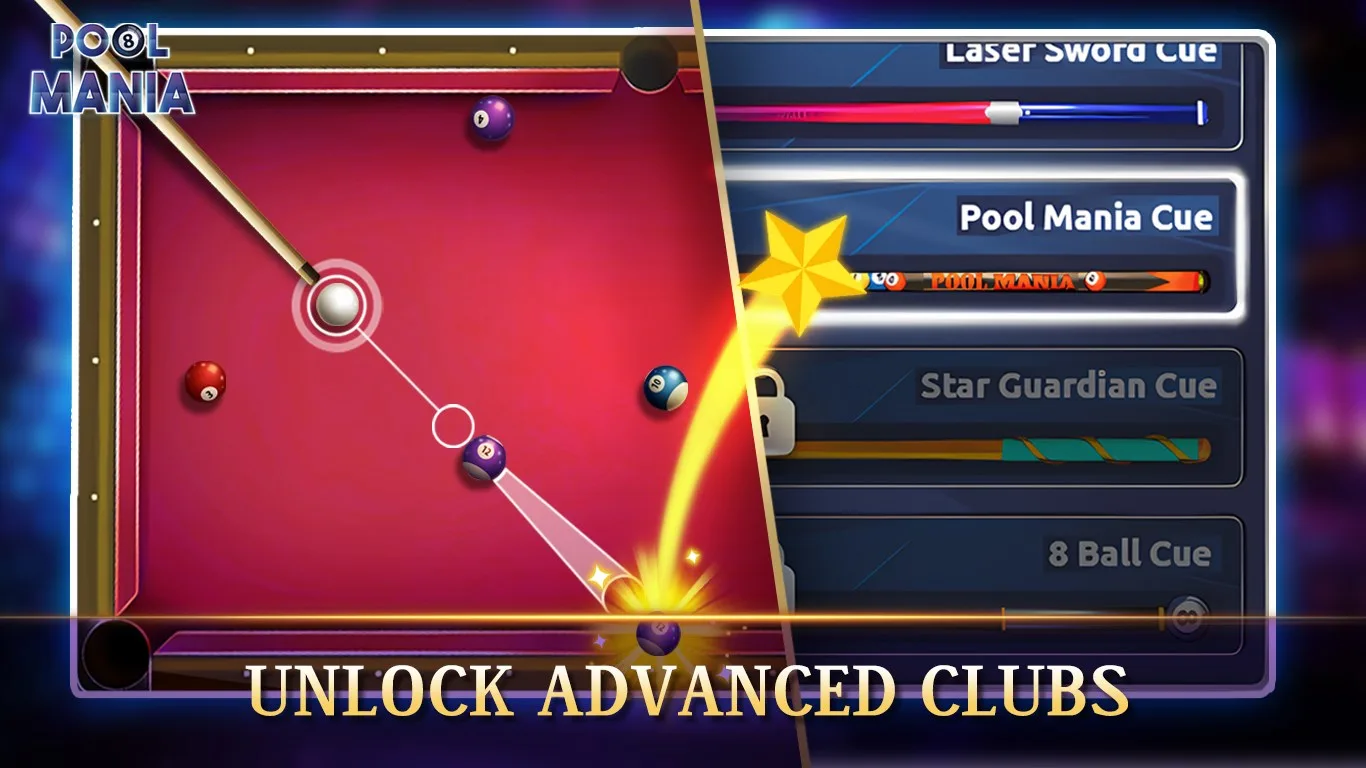 Pool Mania: 8 Ball Billiards screenshot 1