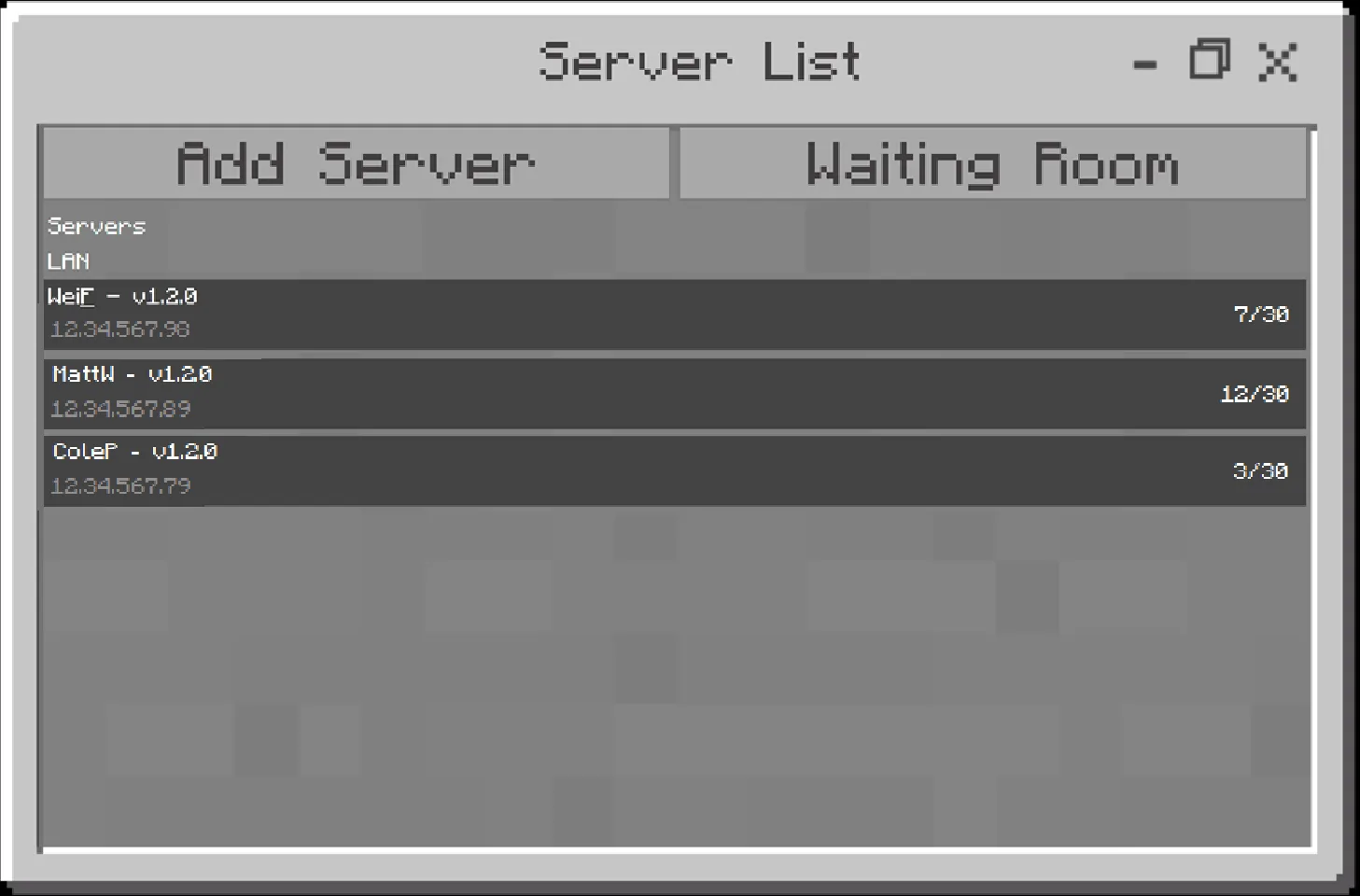 Classroom Mode for Minecraft screenshot 3