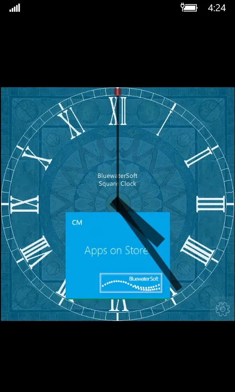 Desk'TOP' Square Clock screenshot 3