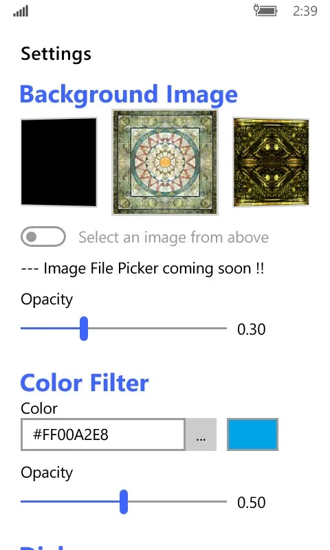 Desk'TOP' Square Clock screenshot 4