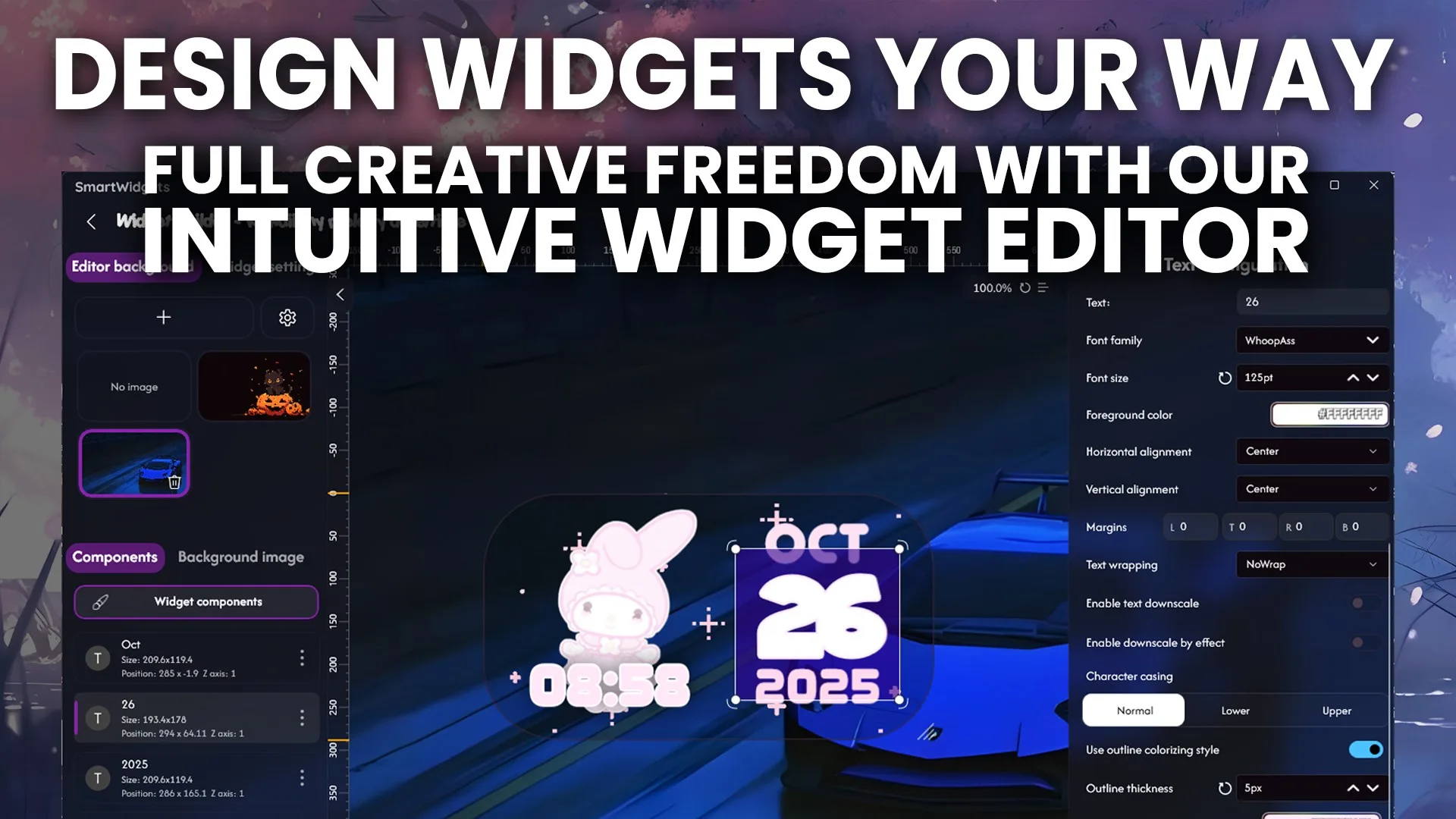 Smart Widgets - Customizable Widgets screenshot 1