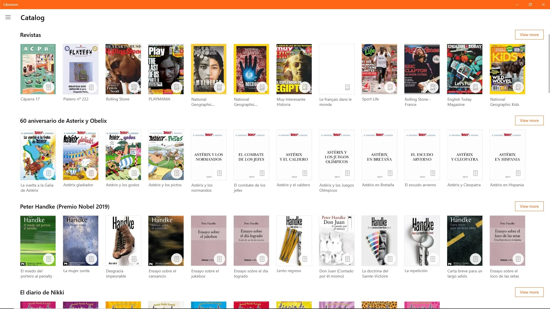 Librarium screenshot 1