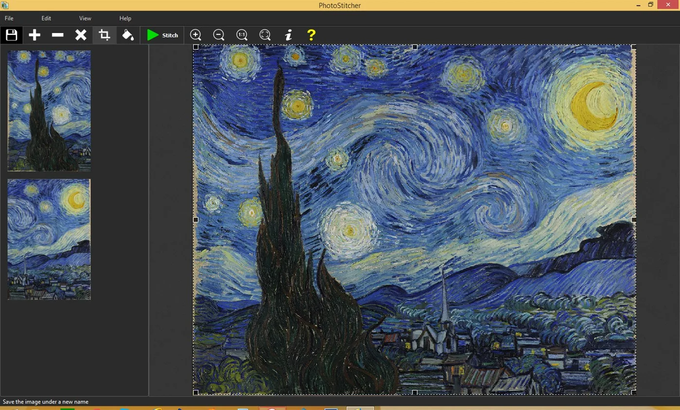 PhotoStitcher screenshot 1