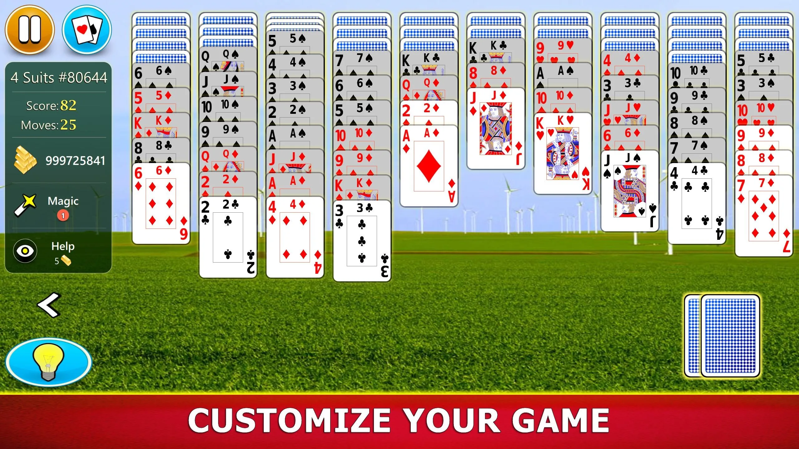 Spider Solitaire Mobile screenshot 4