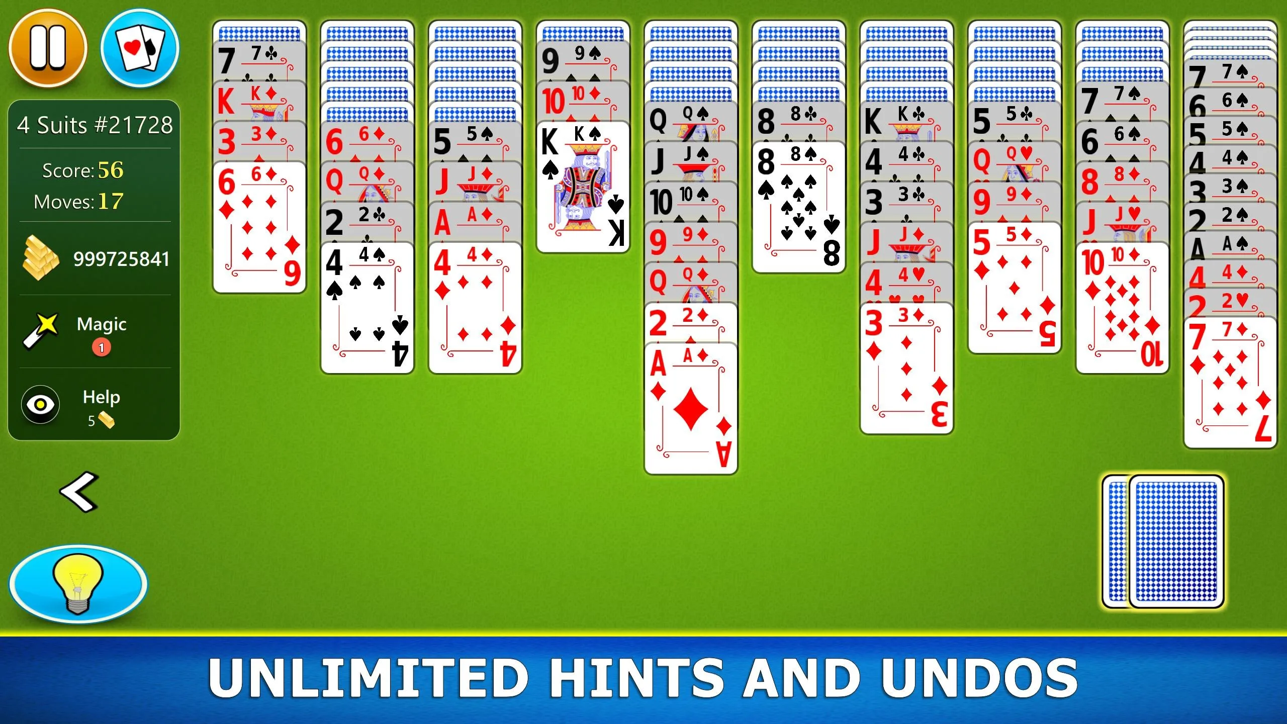Spider Solitaire Mobile screenshot 5