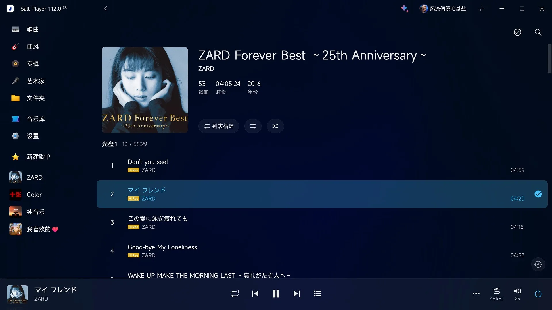 Salt Player for Windows screenshot 2