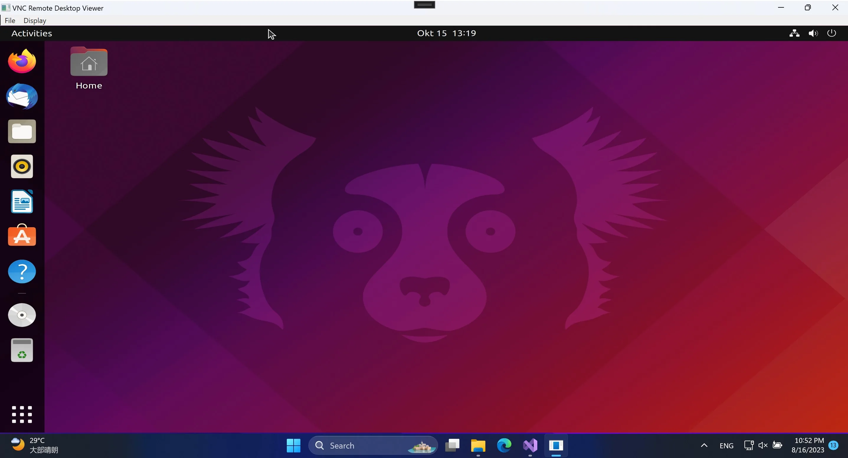 VNC Remote Desktop Viewer screenshot 2