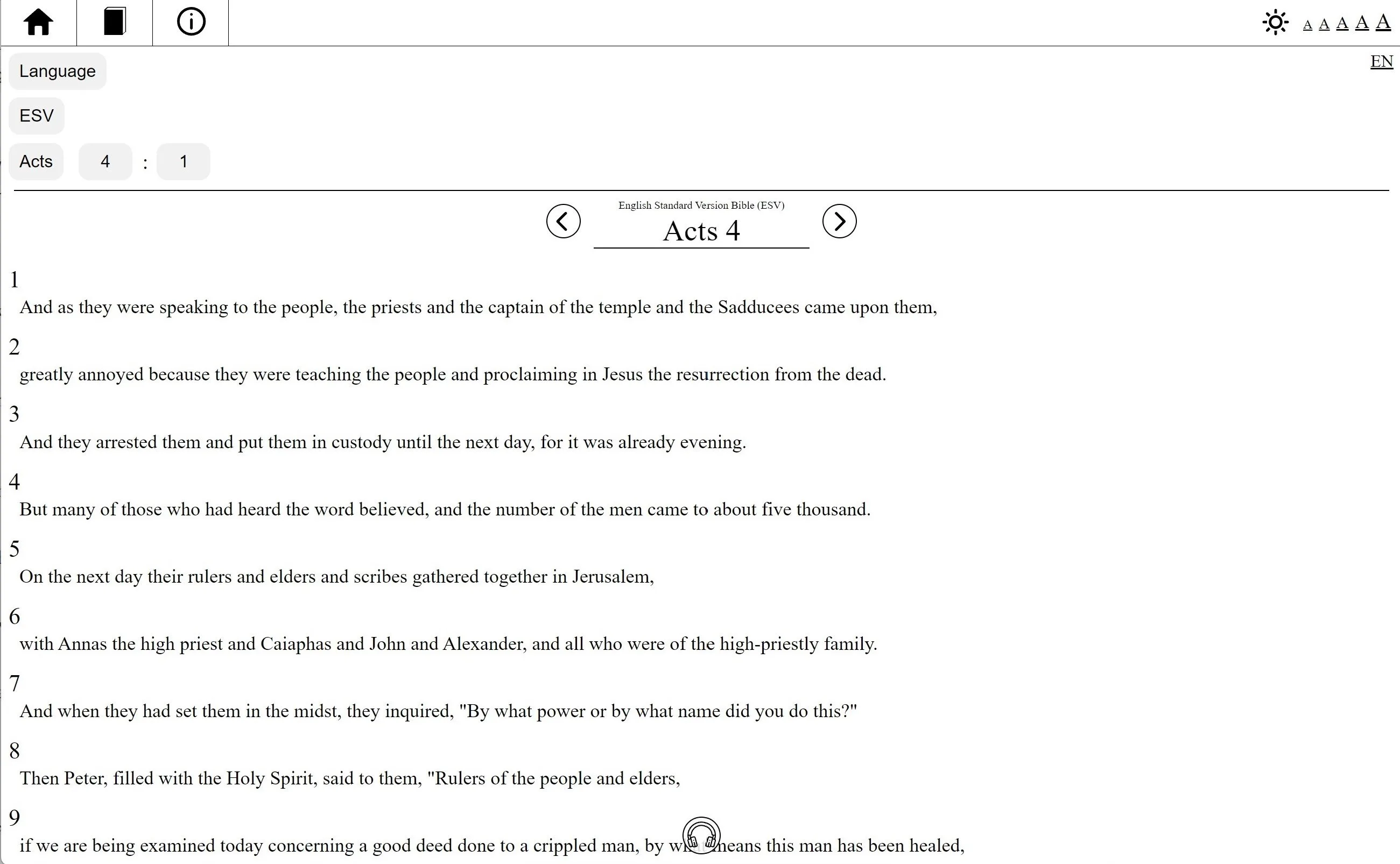 Bible + Audio screenshot 2