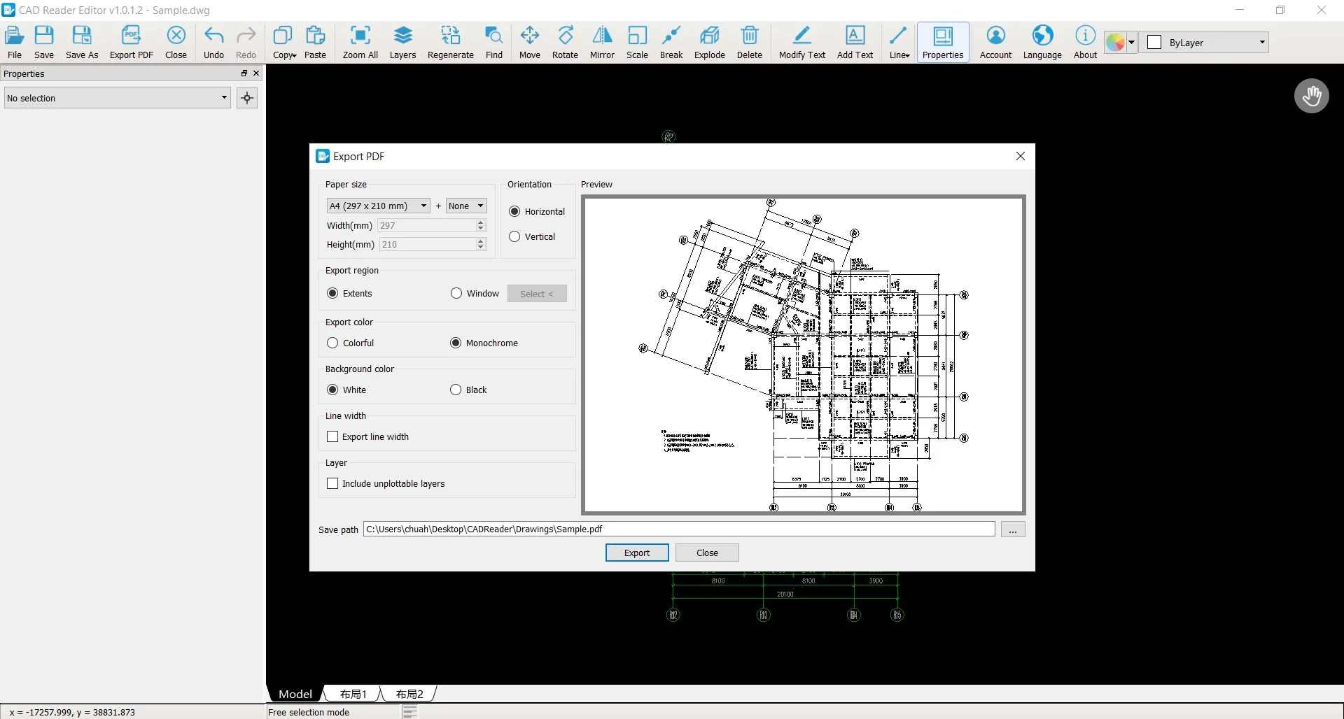CADReader – View & Measure DWG screenshot 2
