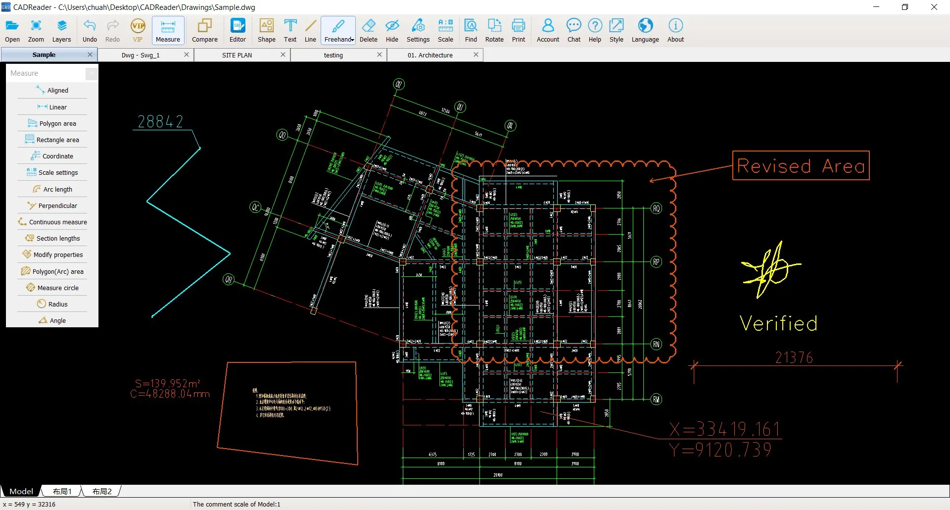CADReader – View & Measure DWG screenshot 3