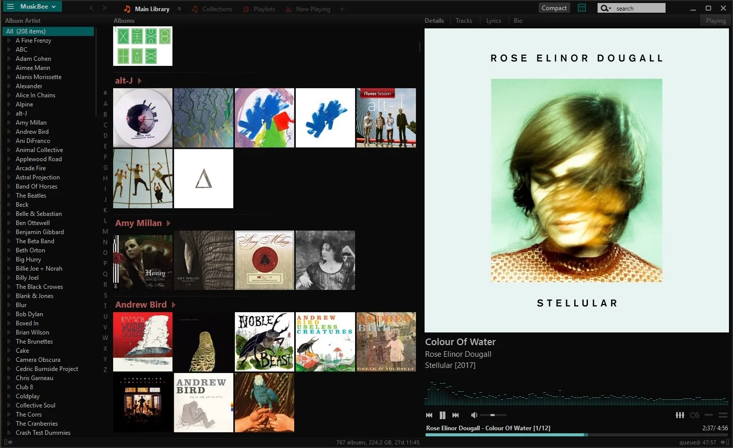 MusicBee screenshot 3
