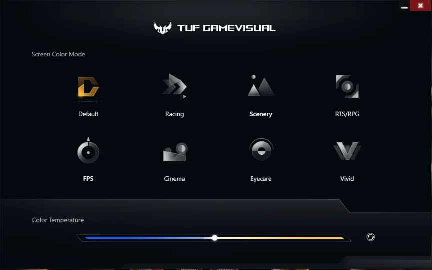 GameVisual screenshot 2