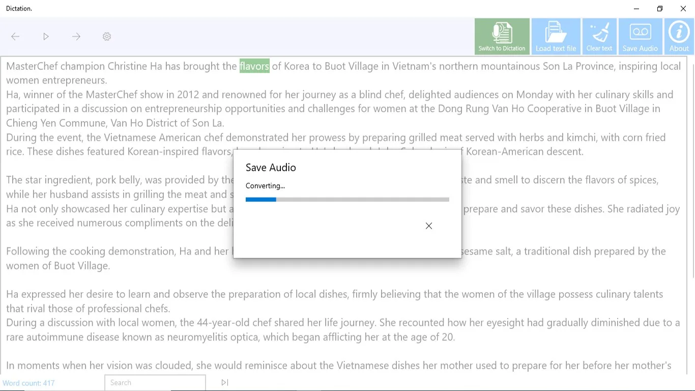 Dictation. screenshot 3