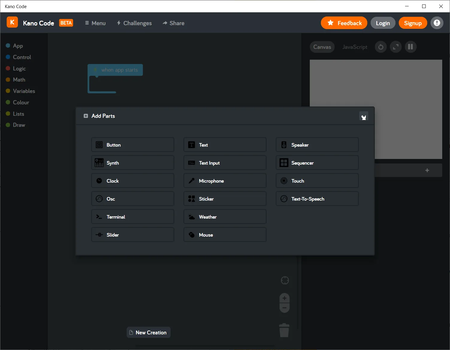 Kano Code screenshot 3