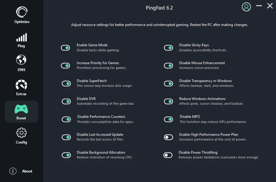 PingFast screenshot 1