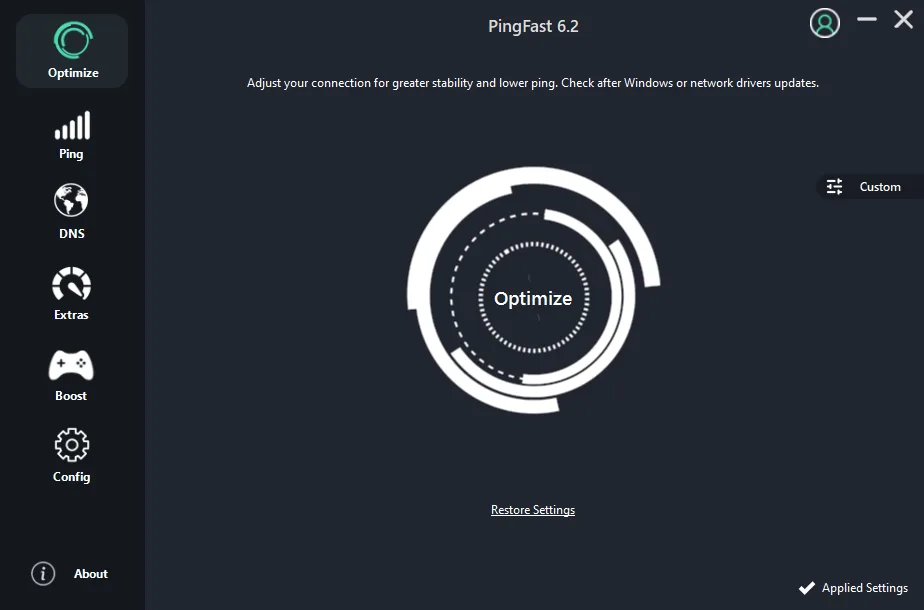 PingFast screenshot 2